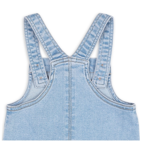 NWT Girls Denim Overall Jumper - Picture 4 of 7